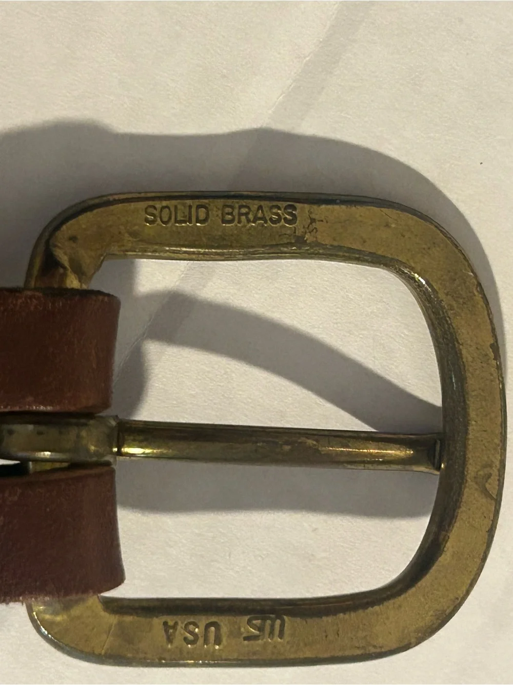 Vintage Leather Man Bermuda Braided Golf Belt Embedded Nautical Overlay Golf